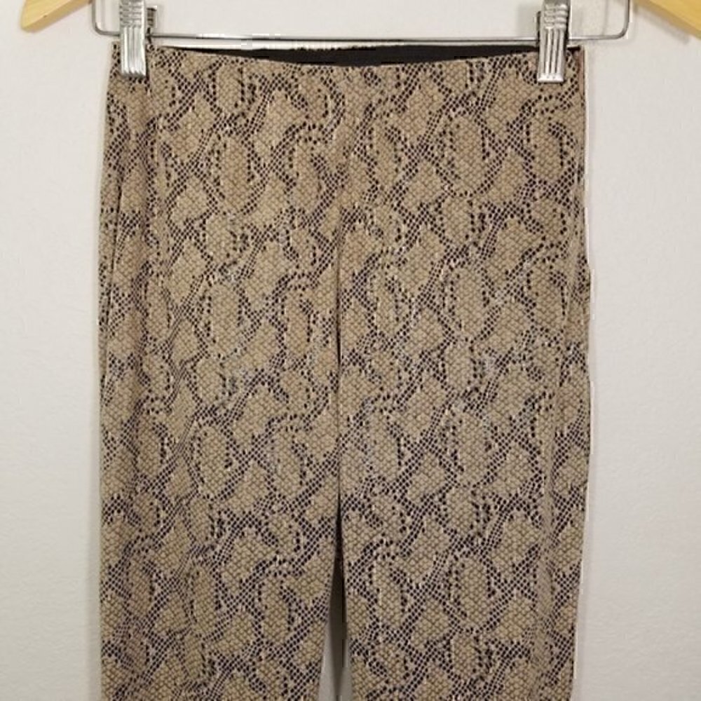 Zara Snake Animal Print Legging Size XS - Picture 2 of 6